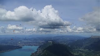 Paragliding World Cup 2017 France  Task 3 [upl. by Niwrehs]