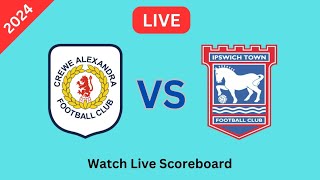 Crewe Alexandra U21 Vs Ipswich U21 Live Match Today Scoreboard Football 2024 [upl. by Claud]