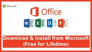 MS Office free Download  How to Download and Install Microsoft Office [upl. by Haeckel777]