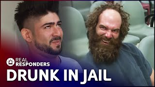 Dealing With Unusual Suspects And Disorderly Drunks In Jail  Best Of Jail  Real Responders [upl. by Follansbee766]