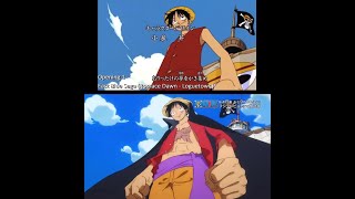 ONE PIECE episode 1000 full special opening comparison [upl. by Neil]