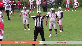 VFA Gold Bowl 2024 Sem 7 45s Wild Hogs vs Búfalos Toluca [upl. by Akinuahs]