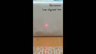 Homemade quotLaser Collimatorquot alingment setup for telescope alignment [upl. by Eilahs]