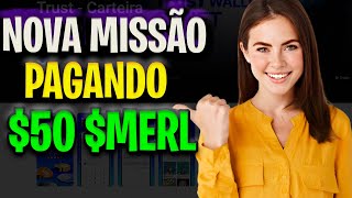 CORRE NOVA MISSÃƒO NA CARTEIRA TRUST WALLET PAGANDO MERL I AIRDROP BINANCE [upl. by Condon57]