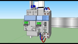 BRANCHEMENT ELECTRIQUE COMMENT FAIRE Circuit éclairage avec Télérupteur Bipolaire [upl. by Goulette]