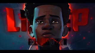 Miles Morales  Falling Down Lil PeepXXXTENTACION  Edit [upl. by Ykvir]