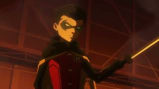 Robin Damian Wayne Vs Deathstroke  La Pelea Final ¦ El Hijo de Batman Latino [upl. by Meean]