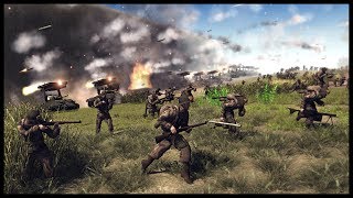 1560 ROCKETS British amp Soviet Combined Arms Fort Assault  Men of War RobZ Realism Mod Gameplay [upl. by Asilegna]