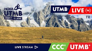 HOKA UTMB MontBlanc 2024  Live Français 🇫🇷  CCC amp UTMB  2 [upl. by Meesaw]