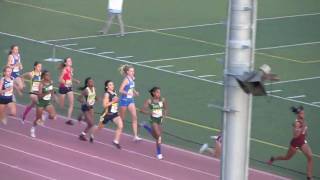 Arcadia Invitational 2010 Dana Hills Womens 800M [upl. by Feldt]