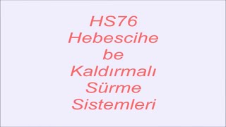 hebeschiebe sürme sistemi  hs76 egepen akcayapı  kaldırmalı sürme kapı [upl. by Lanna196]