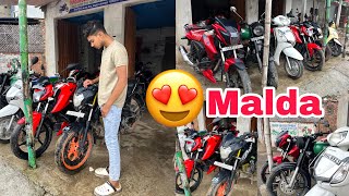 Malda SecondHand Bike showroom😍Kaliachak Secondhand Bike showroomSujapur Secondhand Bike showroom [upl. by Hagile]