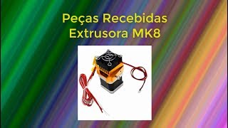 Extrusora MK8 completa [upl. by Ardnatal]