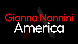 Gianna Nannini  America ARK Karaoke [upl. by Etiuqram551]