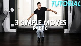 3 Simple Dance Moves for Beginners  Part 8 Hip Hop Dance Moves Tutorial  Mihran Kirakosian [upl. by Adall]