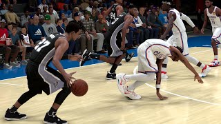 NBA 2K24 My Career  Wembanyama vs Chet Holmgren [upl. by Ettennil]