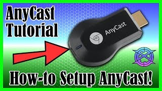 AnyCast Setup Tutorial  iPhone and Android methods  M2 Wireless HDMI Receiver [upl. by Dnilasor]