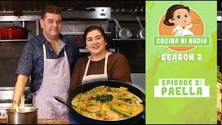 Paella Recipe How to cook Paella by Cucina ni Nadia [upl. by Jola235]