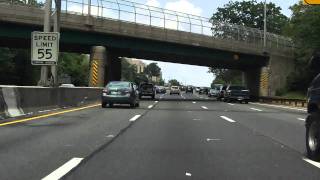 Garden State Parkway Exits 142 to 148 northbound [upl. by Yadnus]