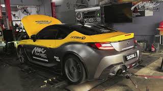 GR86 BRZ Dyno Scenes with complete Max Racing Exhaust Intake amp Exhaust Upgrade [upl. by Irelav]