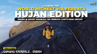 Kinabalu Via Ferrata Versi Hujan [upl. by Rori]