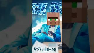 KSI  thick of it  villager cover amp lyrics shorts short [upl. by Anniram656]