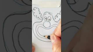 How to draw JANGLES the Clown from Disneys Inside Out shorts [upl. by Eiramanel]