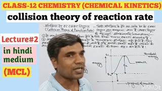 collision theory of reaction rate  collision theory class12 chemistry  collision theory [upl. by Darooge]