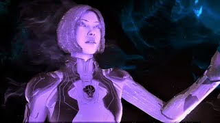 The Flood  Cortana and Despondent Pyre Scene  HALO INFINITE Campaign 2021 [upl. by Lupee978]