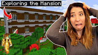 We FOUND a WOODLAND MANSION in Minecraft [upl. by Llenrep]