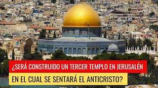 YA INICIÓ LA CONSTRUCCIÓN DEL TERCER TEMPLO EN ISRAEL [upl. by Nilam]