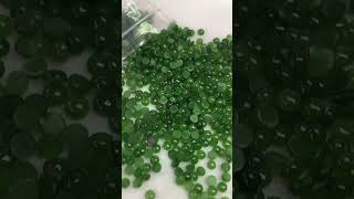 natural nephrite jade round cabs [upl. by Alleoj]