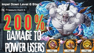 200 Damage to Power Users  Hody Jones Gameplay  One Piece Bounty Rush [upl. by Fusuy]