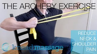 Remedial Massage Brisbane  The Archer Exercise basic [upl. by Dunston]