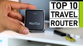 Top 10 Best Portable WIFI Router  Best Travel Routers [upl. by Salangia298]