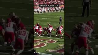 49ers Brock Purdy gets a TD on the QB sneak [upl. by Ingelbert545]