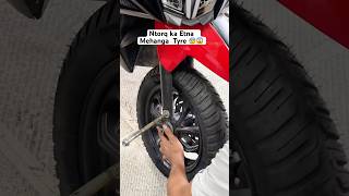 costly tyre of ntorq 😱michelin besttyre offroad citytyre michelin ntorq125cc ❤️💪ytshorts [upl. by Marlee212]