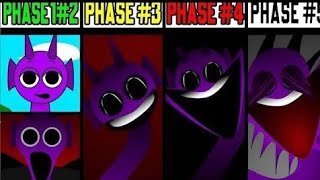 Phase 1 VS Phase 2 VS Phase 3 VS Phase 4 VS Phase 5 in Incredibox Sprunki [upl. by Teirrah193]