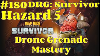 Shredder Swarm Grenade  Army of Tiny Drones Hazard 5 Mastery  DEEP ROCK GALACTIC SURVIVOR [upl. by Ahseekal824]