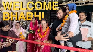 Welcome Bhai and Bhabhi  Kuldeep Weds Surbhi [upl. by Surazal]