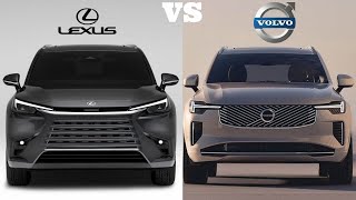 2025 Volvo XC90 vs 2025 Lexus TX The Ultimate 3Row Luxury SUV Showdown [upl. by Jo]