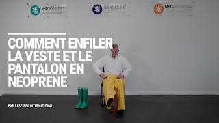 Comment mettre la veste et le pantalon en néoprène [upl. by Johann]