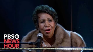 WATCH Aretha Franklin sings quotYou Make Me Feel Like A Natural Womanquot [upl. by Furmark160]