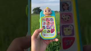 First Learning Phone JJ CoComelon Fun Play amp Learn soundsaround viralvideo trending toy funny [upl. by Oinotnas]