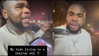 Fatboy SSE SPAZZES After Finding Out His Kids amp BM Are Staying In Homeless Shelter [upl. by Ayikal]