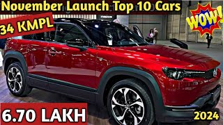 November 2024 Launch Most Awaited cars  Upcoming Cars in india 2024 [upl. by Waly]