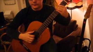 Schlaf Kindlein schlaf Lullaby Classical Guitar Arrangement [upl. by Gwynne]