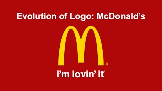 Evolution of Logo McDonalds [upl. by Gnuoy144]