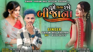 Tame Thaya Cho Bijana  Vikram Bhil Kadipani  New Song 2024 [upl. by Airreis]