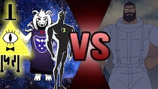 The Beyonder vs Alien X and Bill Cipher And Asriel Dreemurr [upl. by Leirraj701]